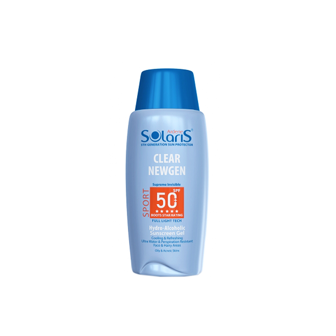 آردن سولاریس -Clear NEWGEN ضد آفتاب ژل هیدرو الکلی SPF50 مناسب پوست های دارای جوش	