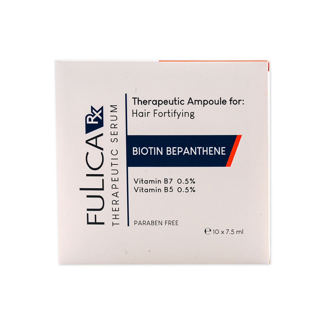 فولیکا - سرم سینگل دوز BIOTIN BEPANTHENE تقویت کننده مو حاوی 0.5% بیوتین و 0.5% پانتنول