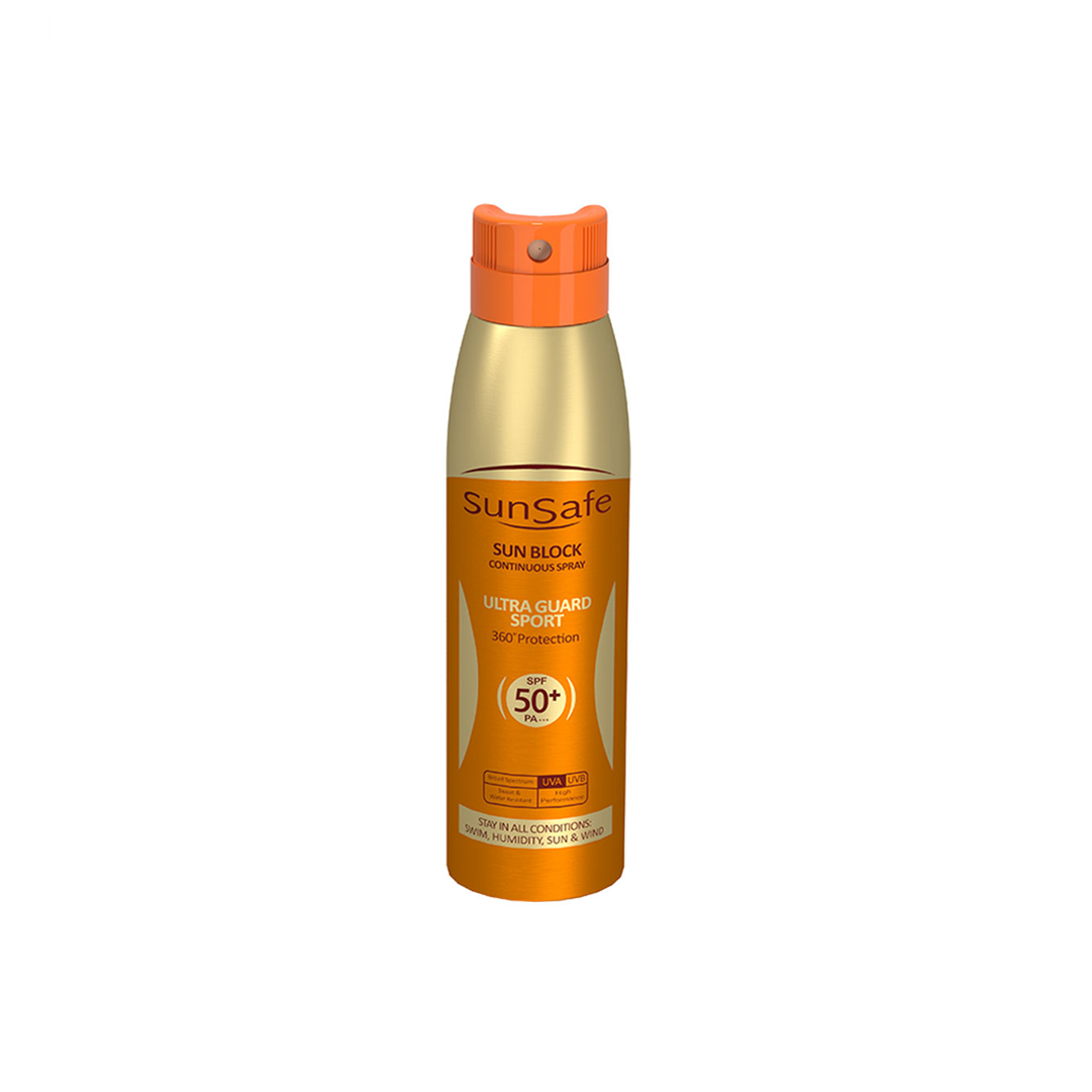 اسپری ضد آفتاب SPF50 سان سیف